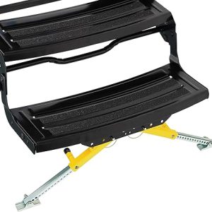 Lippert Solid Stance RV Step Stabilizer Kit for 5th Wheels, Travel Trailers and Motorhomes